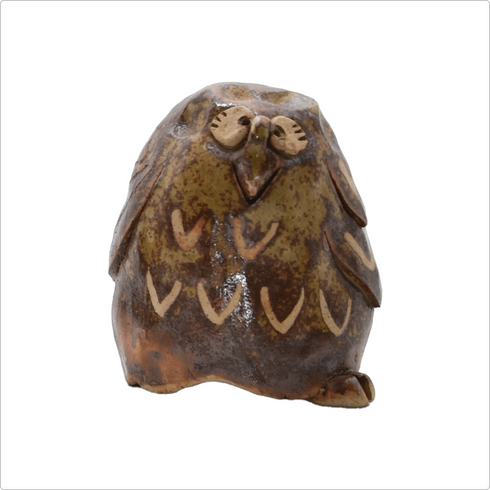 置物ふくろう1500-001(陶器)