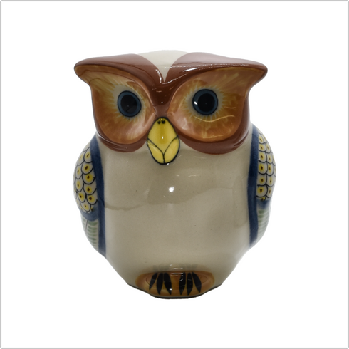 置物ふくろう1500_014(陶器)