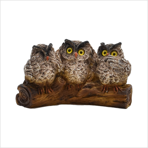 置物ふくろう800-027(樹脂)