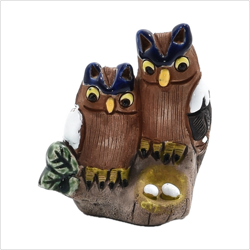 置物ふくろう800-001(陶器)