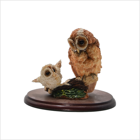 置物ふくろう1000_006(樹脂製)