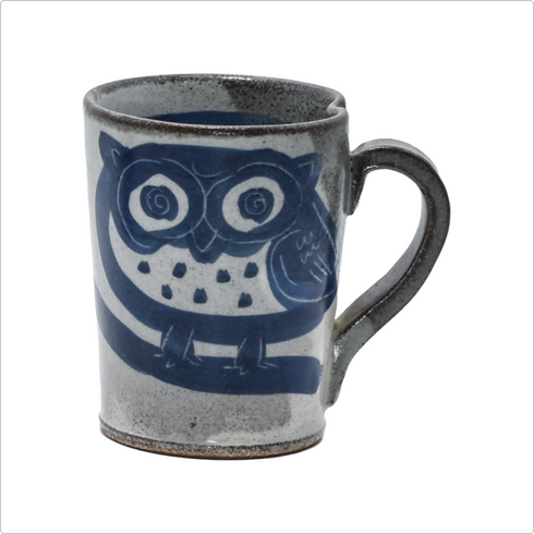 コーヒーカップふくろう800-030(陶器)