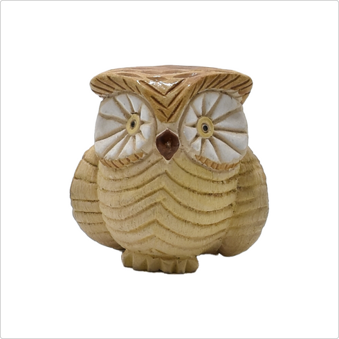置物ふくろう800-008(陶器)