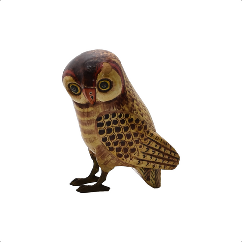 置物ふくろう1000_016(木製)