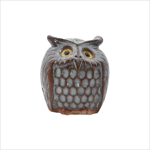 鈴ふくろう800-028(陶器)