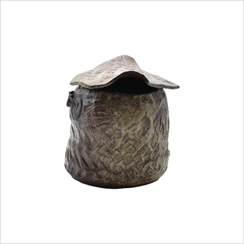 入れ物ふくろう3000_002(陶器)