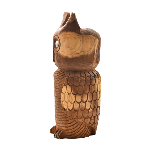 置物ふくろう5000_003(木製)
