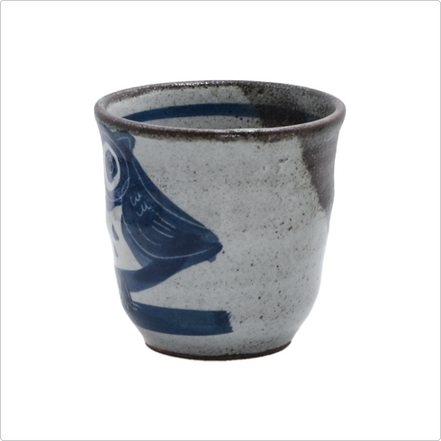 湯呑ふくろう800-029(陶器)