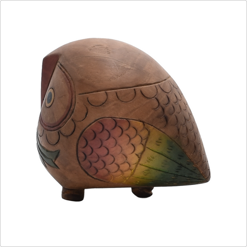 置物ふくろう1500_002(木製)