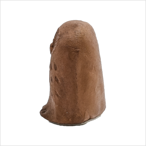 置物ふくろう800-011(粘土)