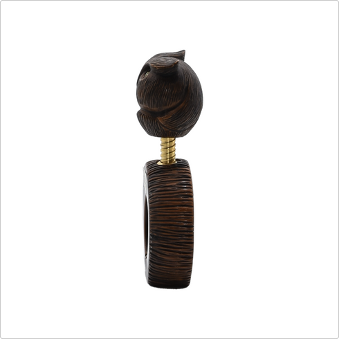 くるみ割りふくろう800-034(樹脂)