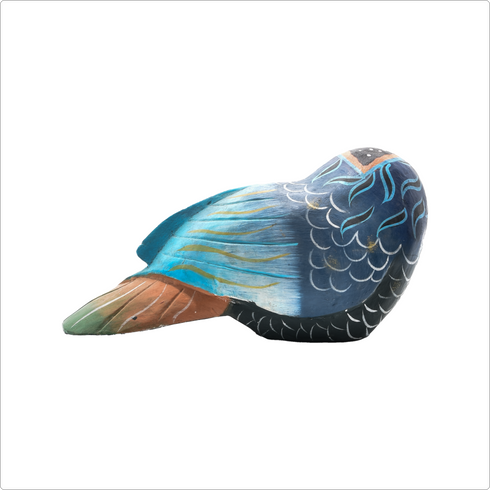 置物ふくろう2000-001(木製)