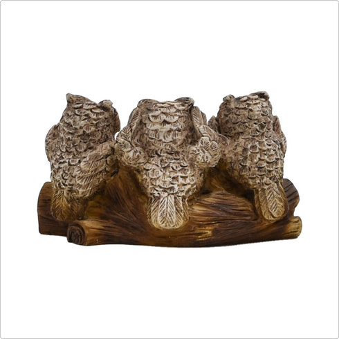 置物ふくろう800-027(樹脂)