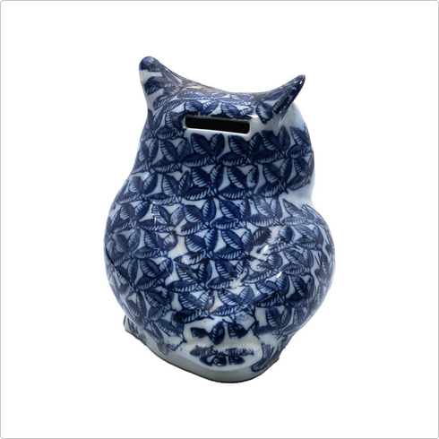 貯金箱ふくろう1500_016(陶器)