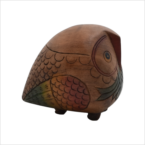 置物ふくろう1500_002(木製)