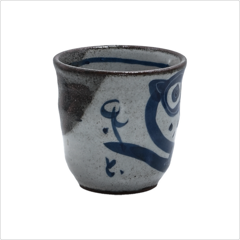 湯呑ふくろう800-029(陶器)