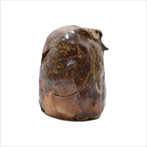 置物ふくろう1500-001(陶器)