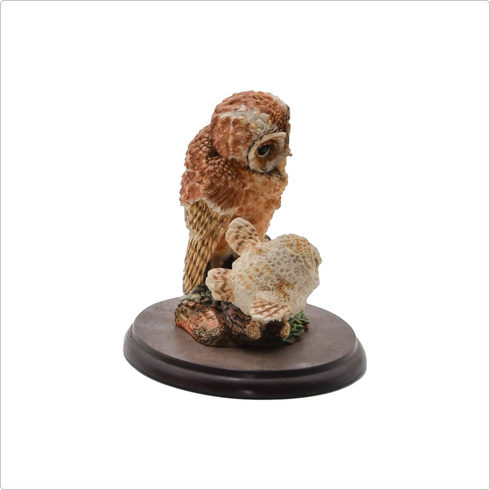 置物ふくろう1000_006(樹脂製)